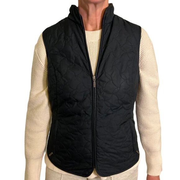 Eddie Bauer Black Quilted Vest | Size M - Picture 1 of 9